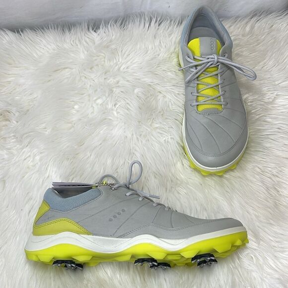 Ecco Concrete Grey Golf Strike 2.0 Golf Shoes NWT NO BOX Sz 10 - Picture 1 of 11